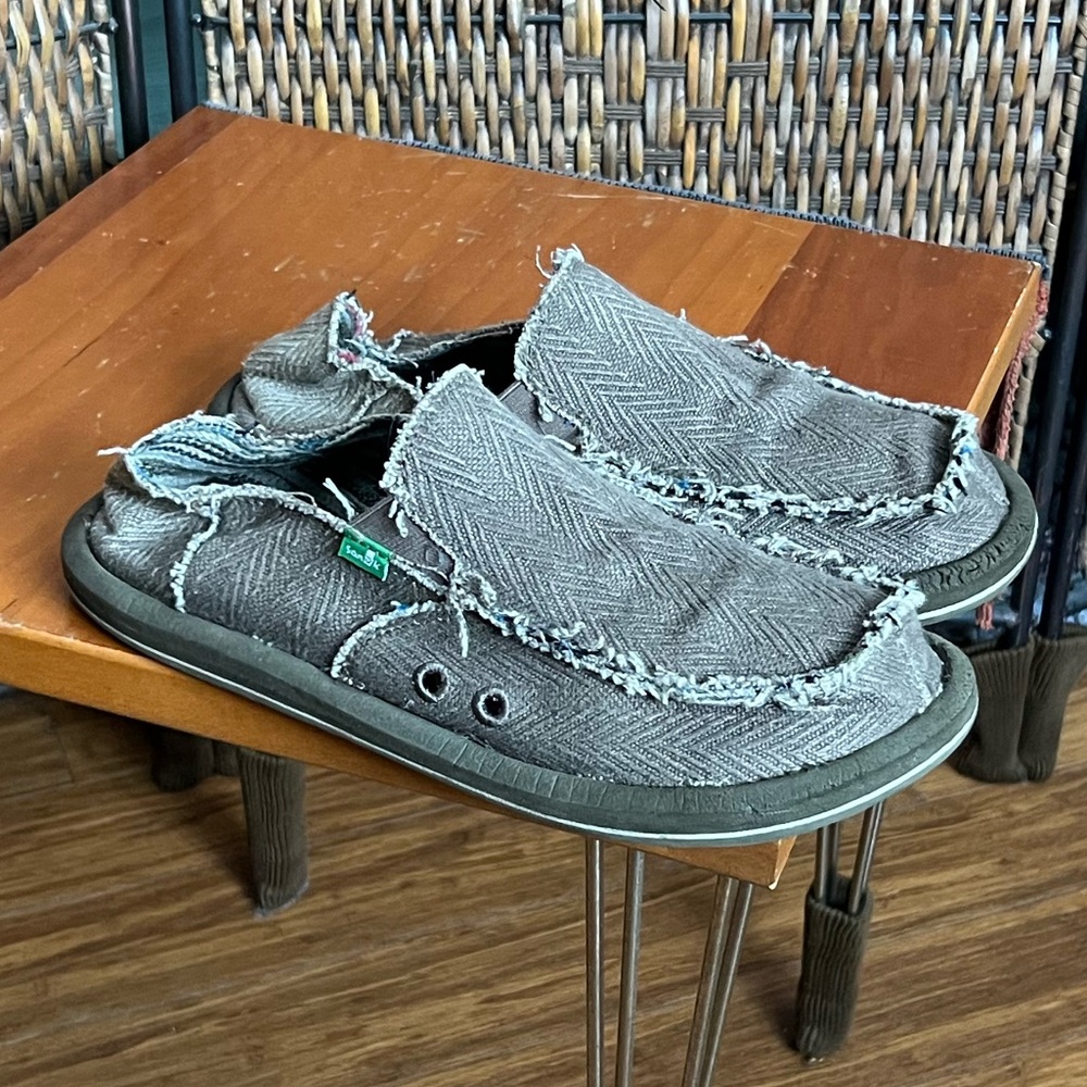 Sanuk Chiba Men’s Sidewalk Surfers Size 9